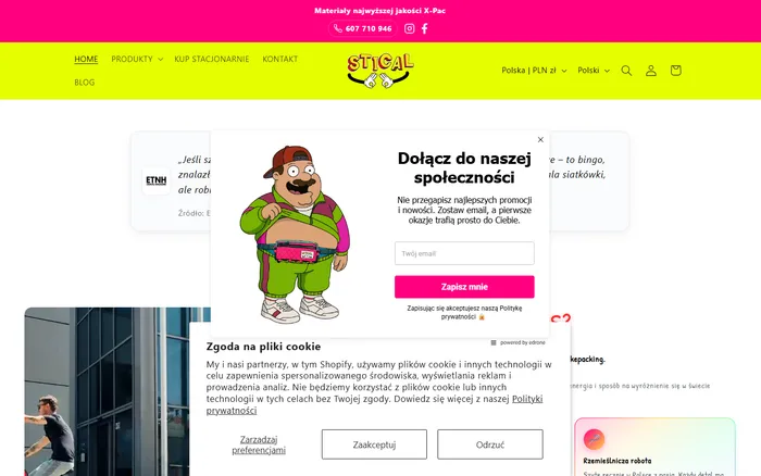 Stical — torby rowerowe robione ręcznie